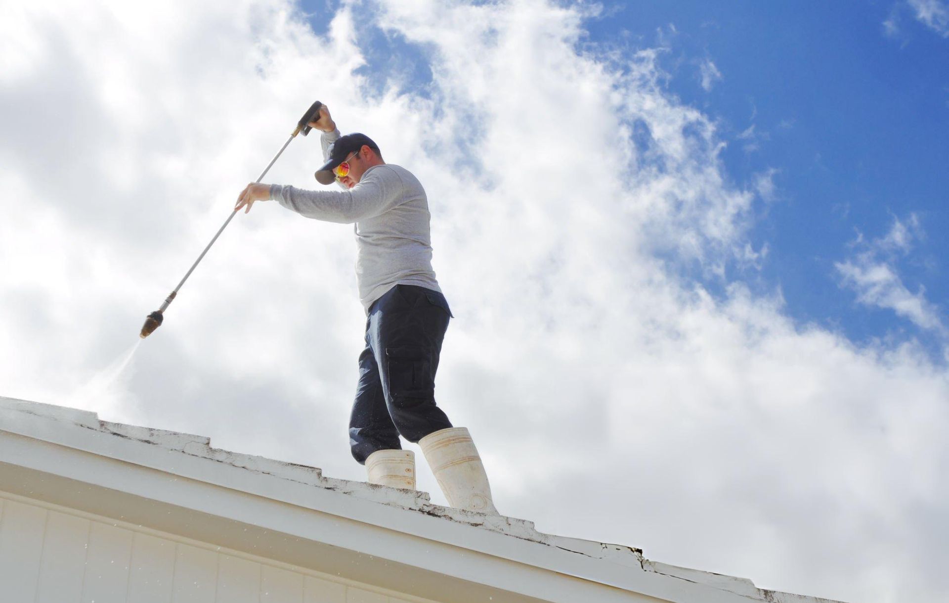 roof pressure cleaning
