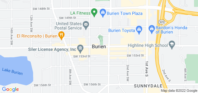 Map of business location