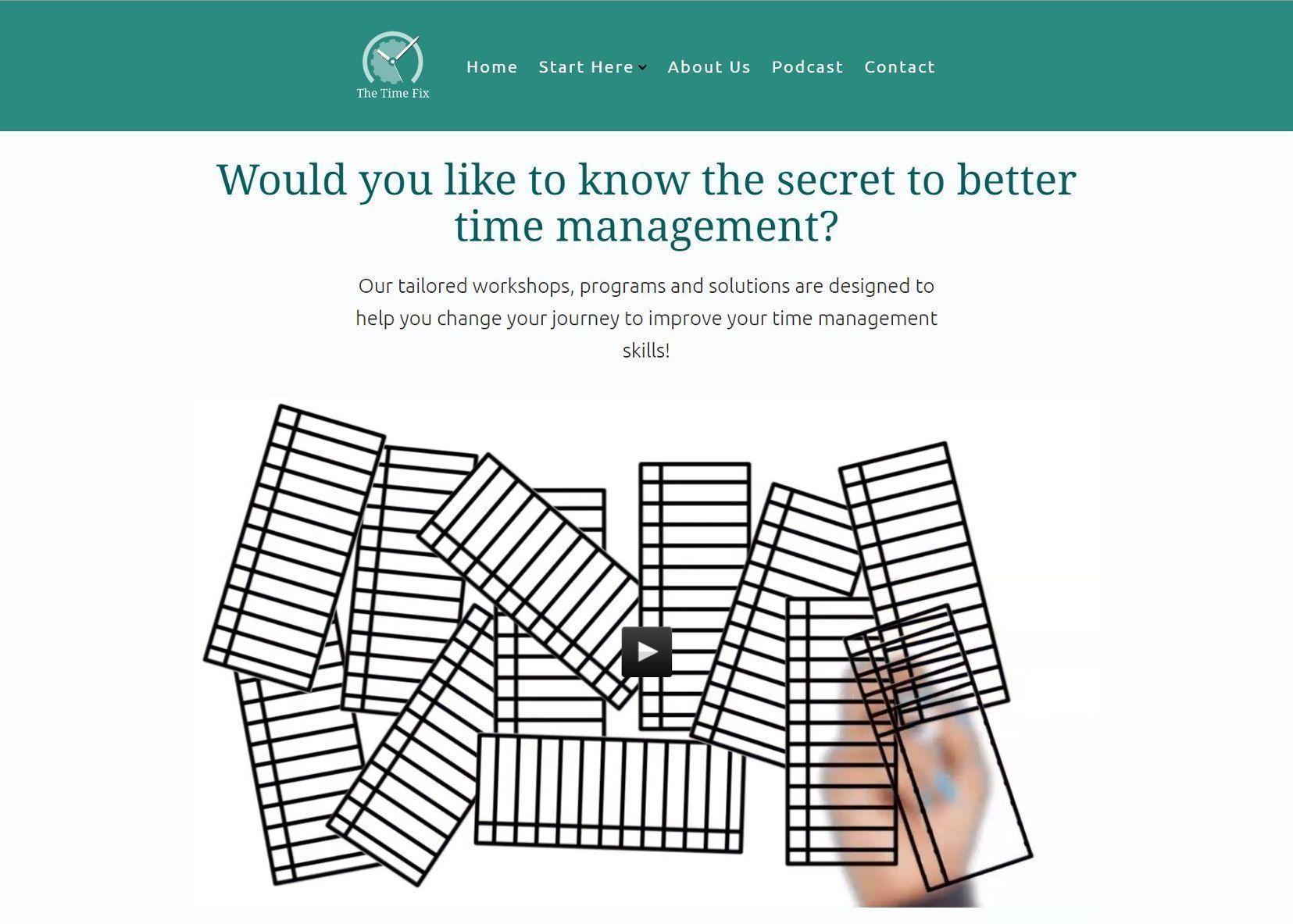 Time Fix Website