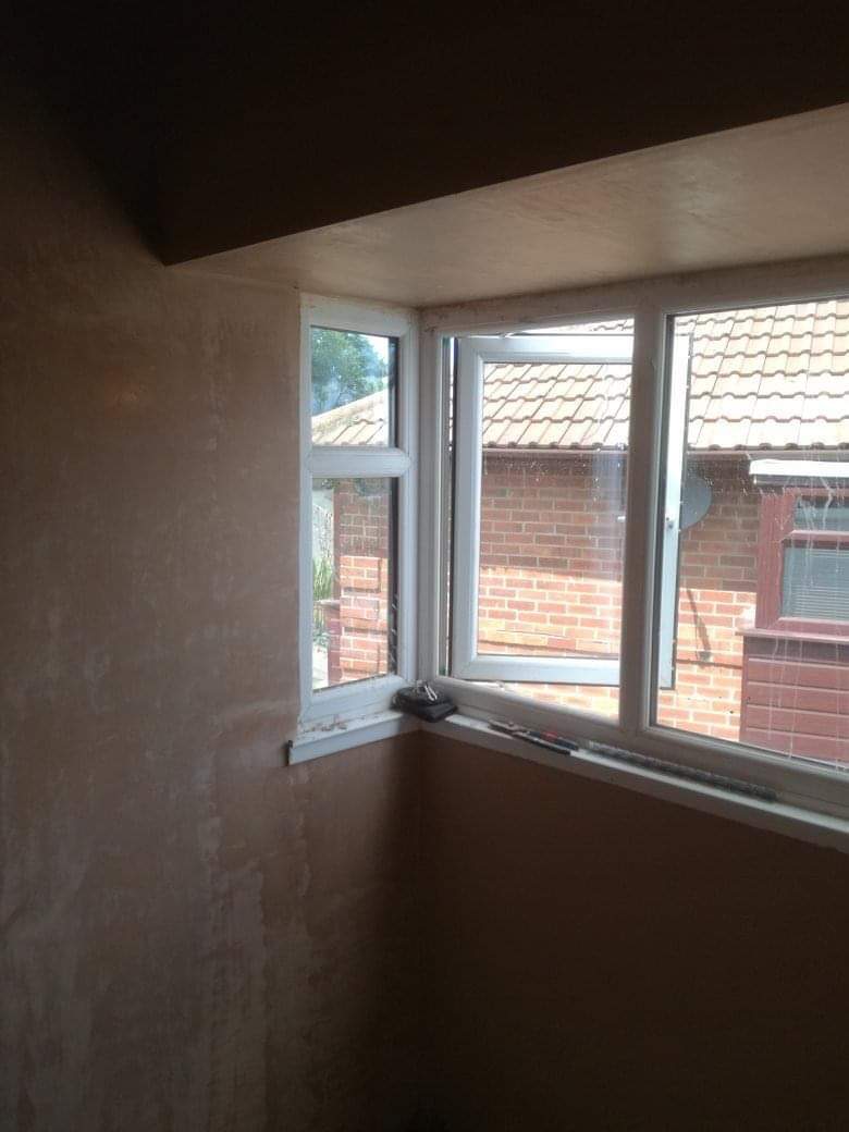 Domestic plastering carried out by our plasterers in Leeds