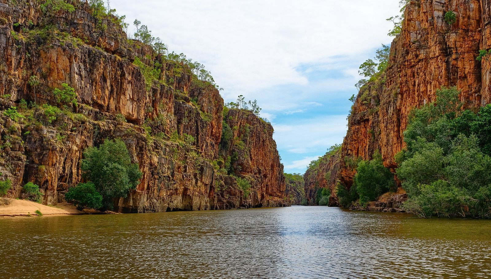 A River Runs Through a Canyon Between Two Cliffs — NT Driver Guide - Escorted Tours & Transfers in Darwin City, NT