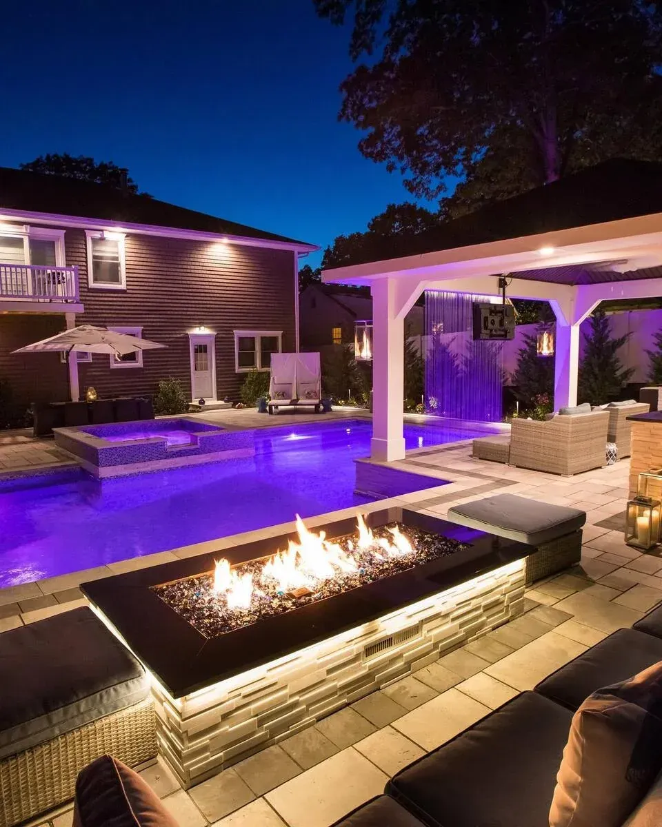 fire pit designers in melville ny