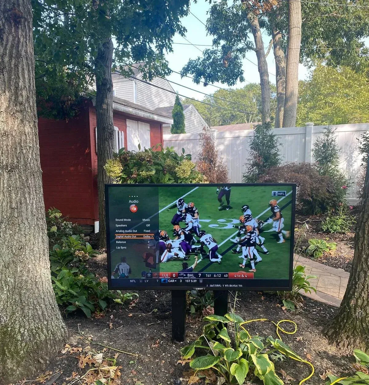 outdoor entertainment installs in melville ny