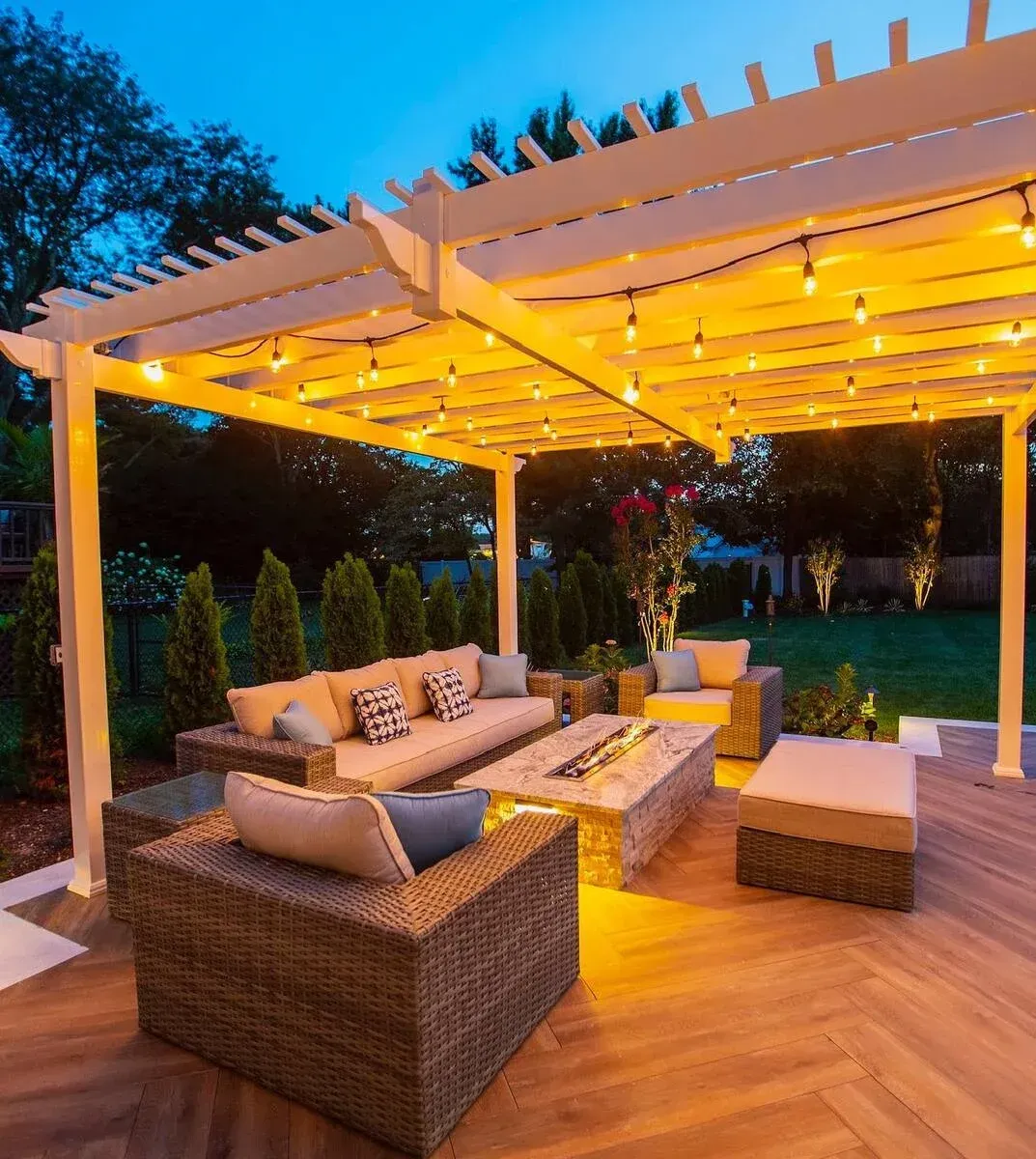 pergolas  in melville ny