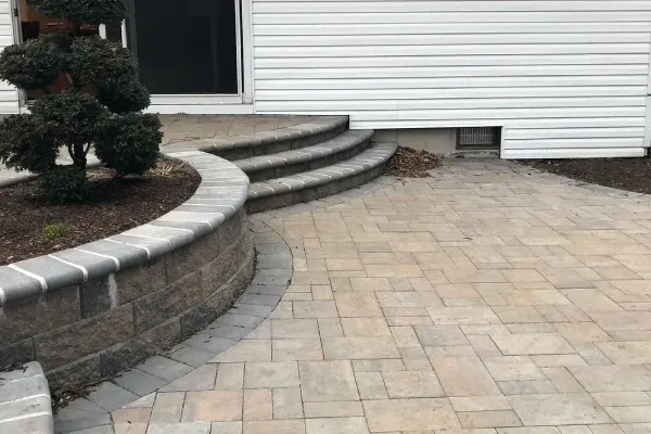 professional retaining wall installation in melville ny