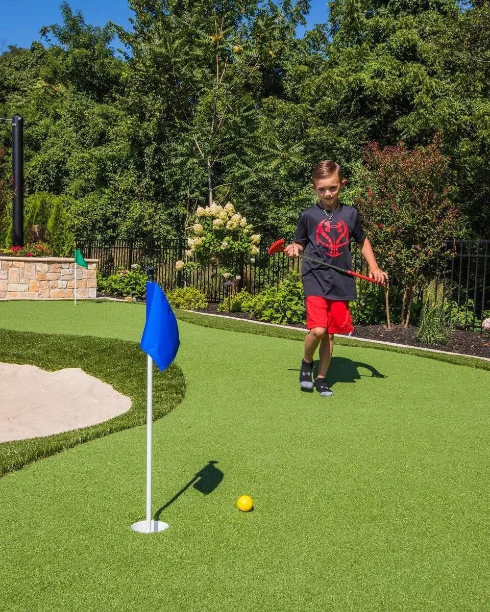 putting green turf installation and finishing in melville ny
