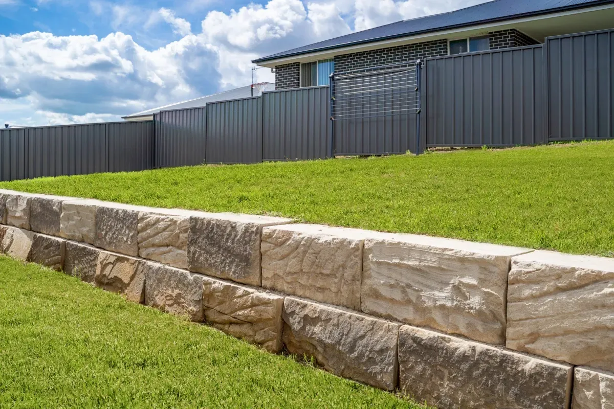 retaining wall installation on long island materials and costs