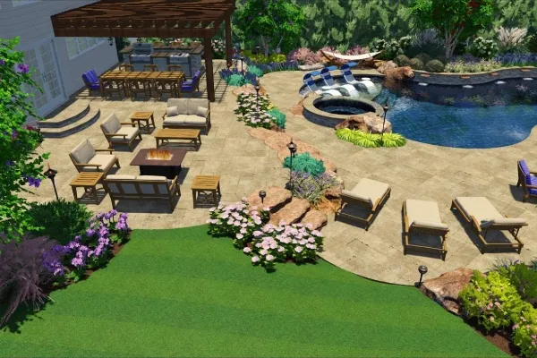 professional 3d landscape design in melville ny
