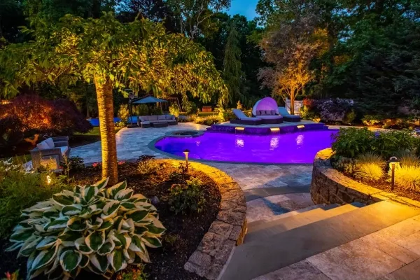 professional landscape lighting services in melville ny