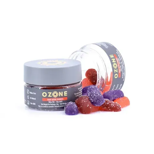 Ozone Classic Gummies - Cannabis -Infused Gelatin edibles. 