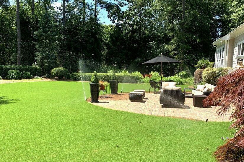 Irrigation system installation