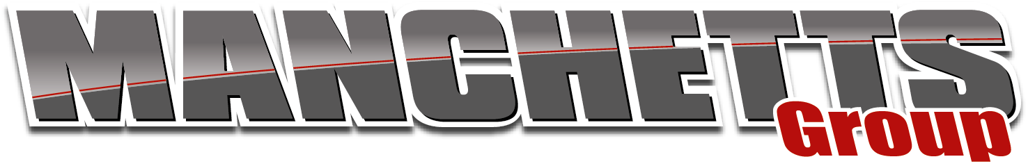 Manchetts Group logo with bold gray text and red “Group” on a white background