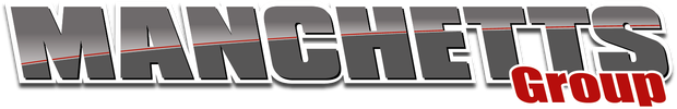 Manchetts Group logo in gray and red text on a white background