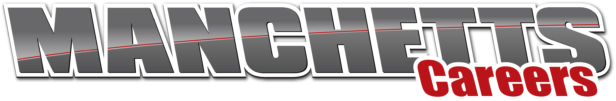 Manchetts Careers logo in gray and red text on a white background