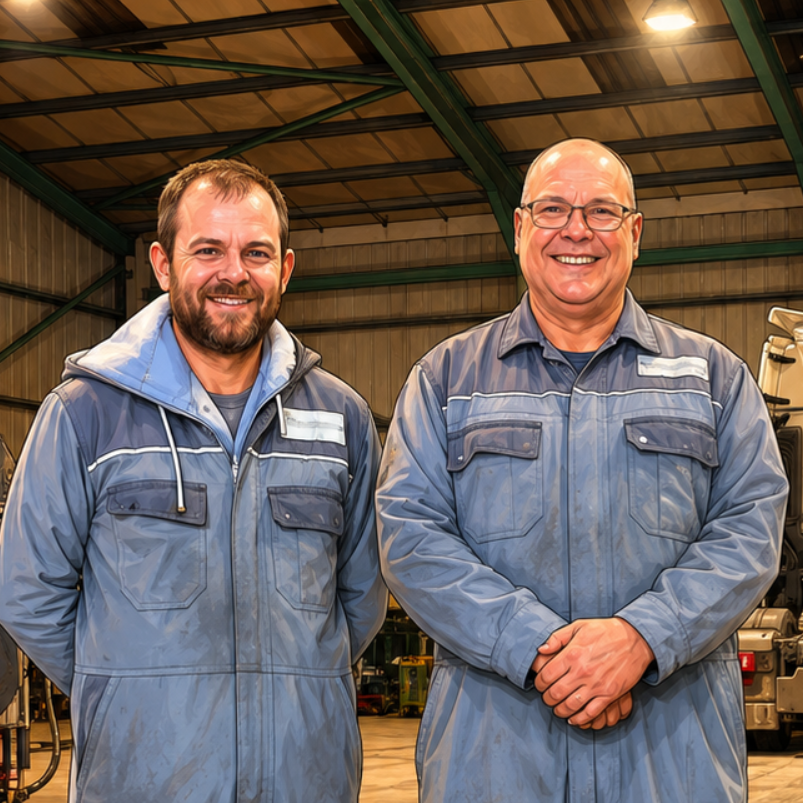 Michael Handford & Tony Leveridge
