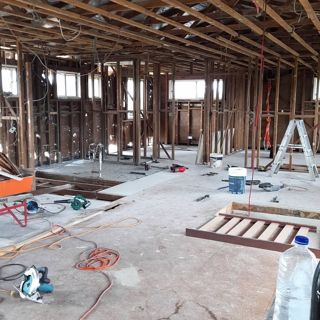 The Inside Of A Building Under Construction — Pottsville Carpentry and Home Maintenance In Pottsville, NSW