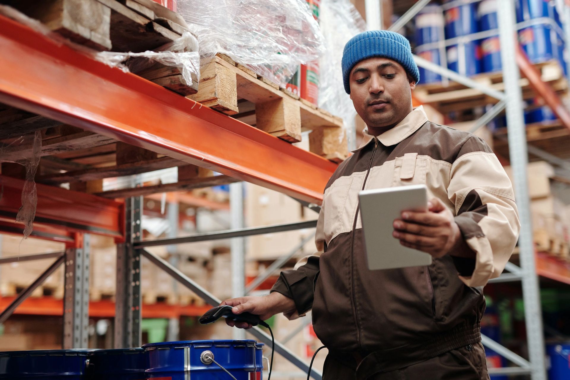 Worker on Warehhouse