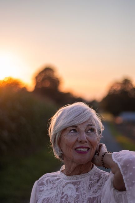 Woman with natural facial volume after Sculptra treatment in Seoul