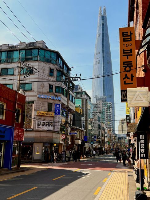 Jamsil neighborhood near The Heal Dermatology location in Songpa-gu, Seoul