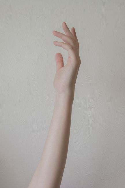 Close-up of skin texture before crepey skin treatment in Seoul