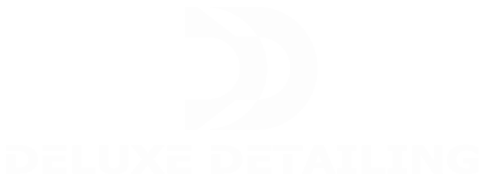 Deluxe Detailing of Central Ohio Business Logo - White