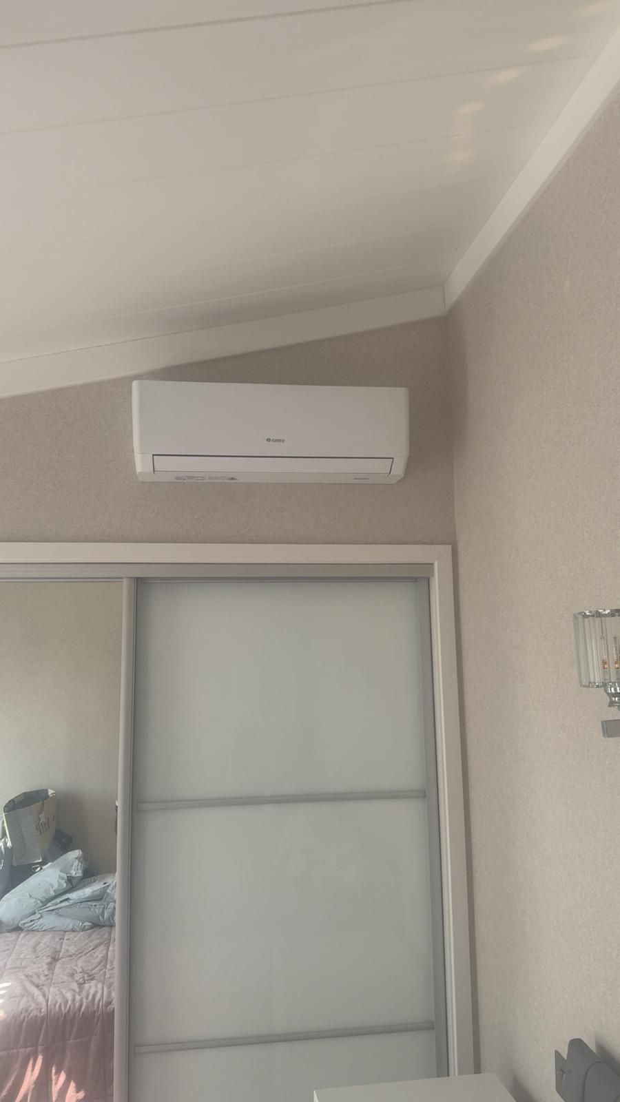 internal bedroom air con install