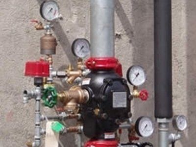 Componente della rete idrante di tetto