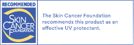 The skin cancer foundation recommends this product as an effective uv protectant