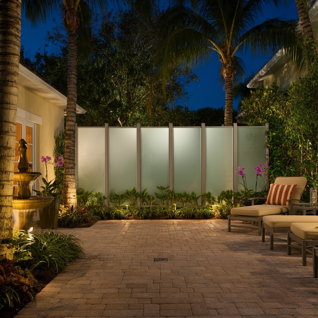 Outdoor Privacy Screen in Broward County, FL