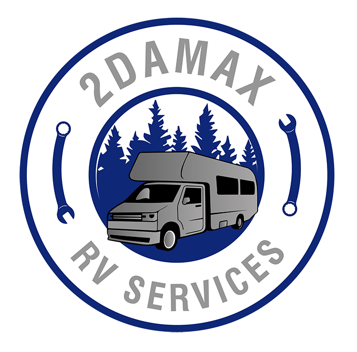 2 Da Max RV Services A logo for a company called 2damax rv services