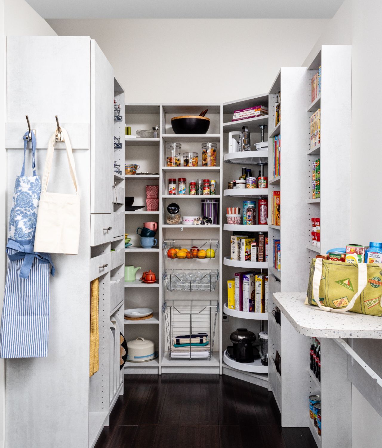 Custom Pantry Systems, Design & Installation in South Florida