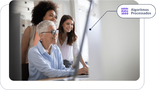 Equipe analisando dados - Machine Learning Equipe analisando dados sobre Machine Learning