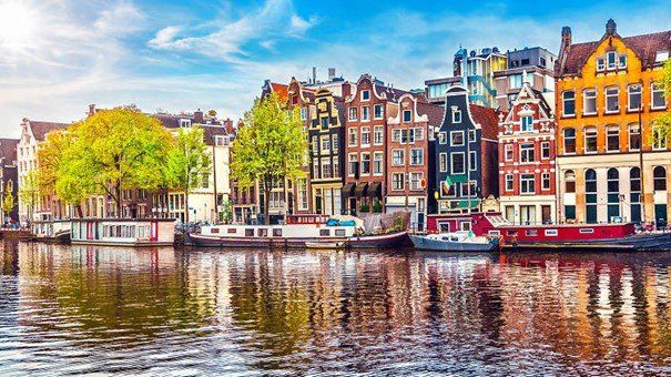 Dag tocht Amsterdam
