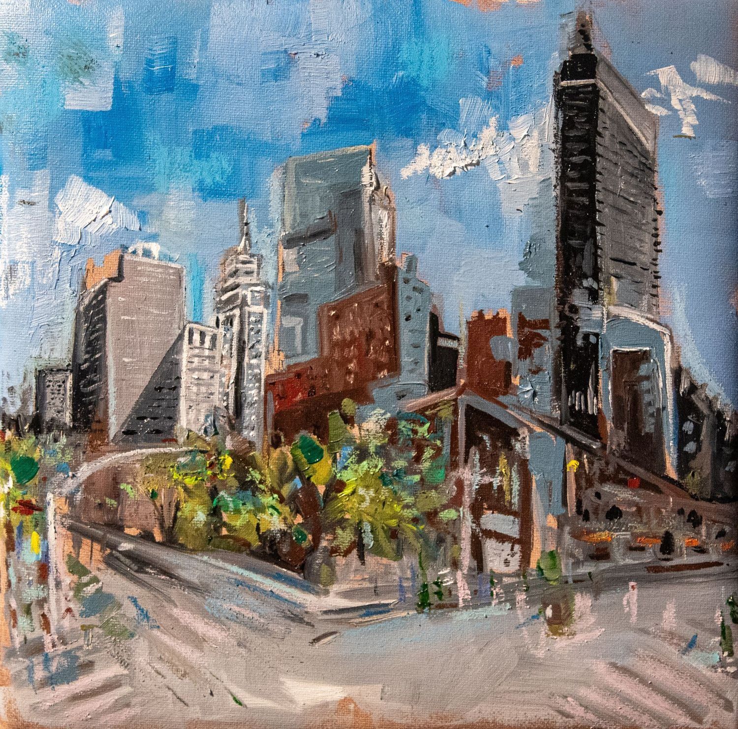 NYC - 28 Street - 6th Avenue by Grant Milne