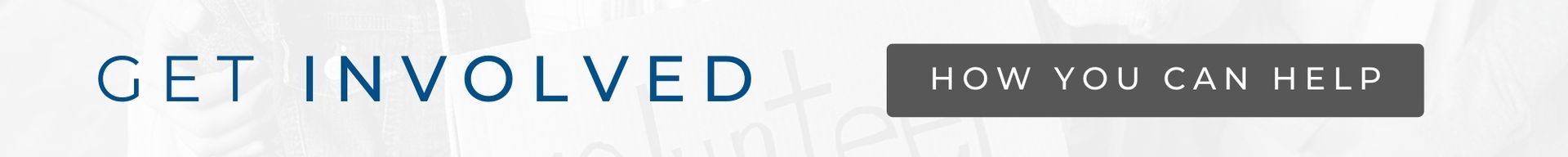 “Get Involved” header with a “How You Can Help” button on a light gray background