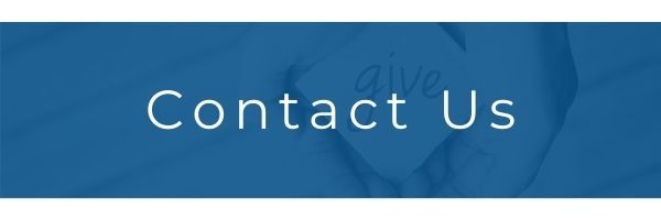 Blue banner with white “Contact Us” text