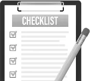 Checklist paper on clipboard with pencil | Tony's Culver Atlantic