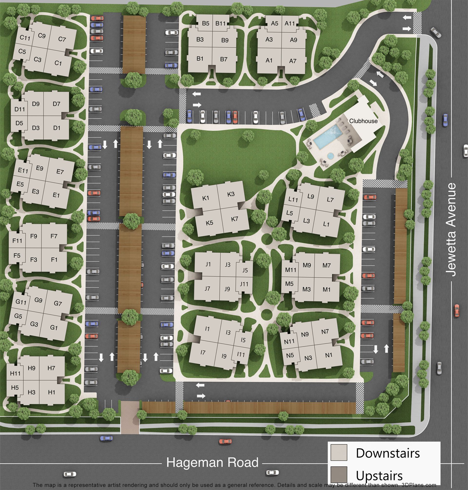 Property Site Plan | Polo Villas
