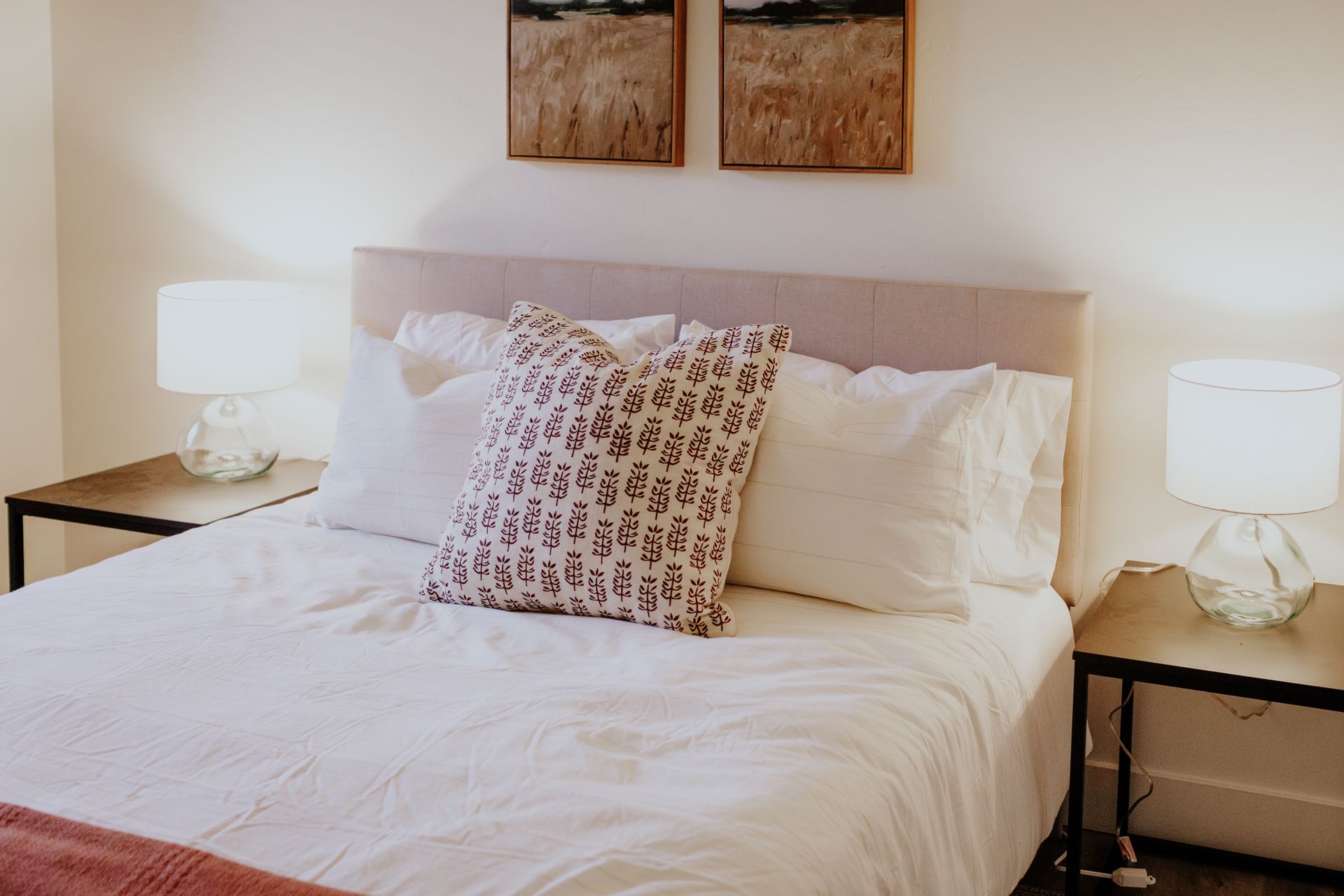 Spacious bedroom