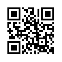 A black and white qr code on a white background.