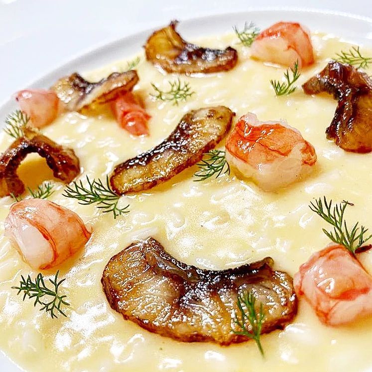 fonduta e pesce
