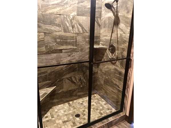Coweta OK master shower