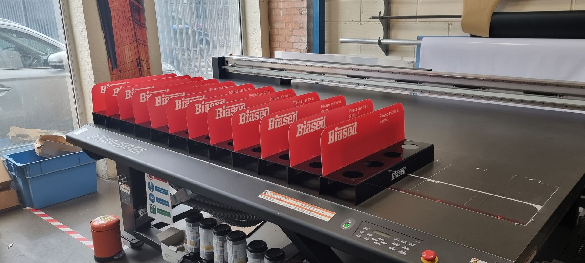 UV-Printed Plastic Display Stand