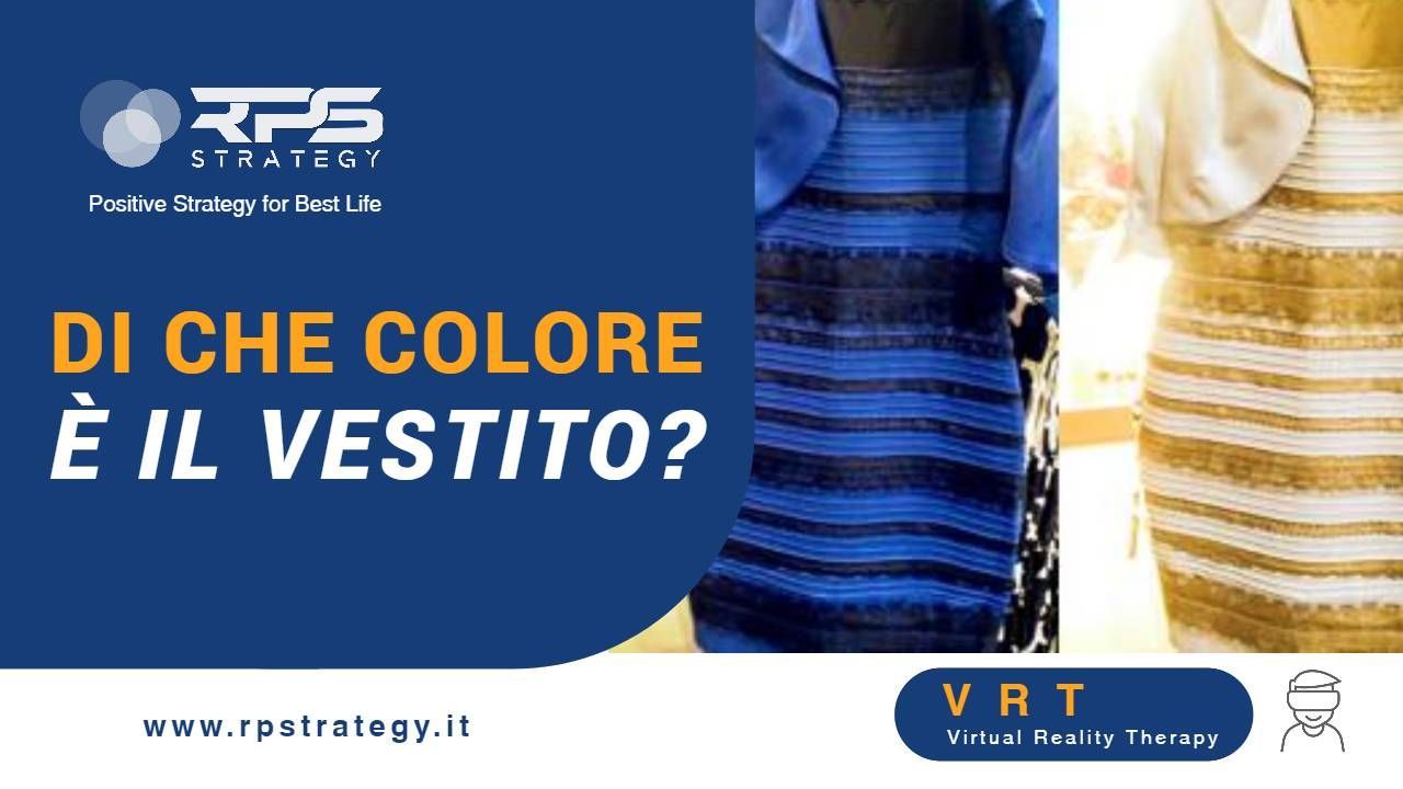 Di che colore è il vestito blu e nero o bianco e oro? Illusione ottica Di che colore è il vestito blu e nero o bianco e oro? Illusione ottica