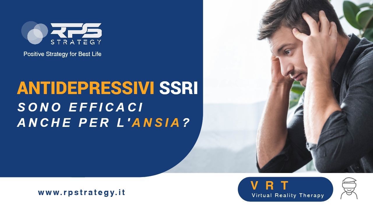 Gli antidepressivi sono prescritti anche per l'ansia