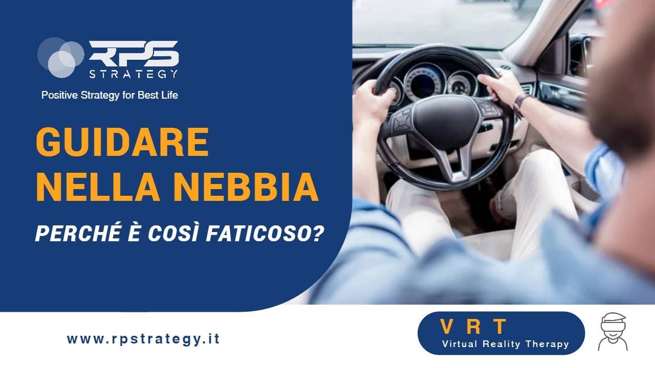 Guidare nella nebbia perché è così faticoso
