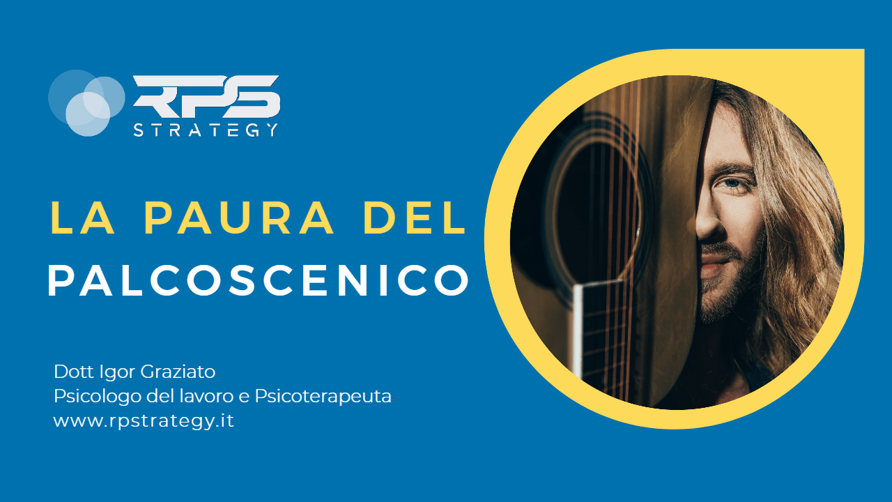 La paura del palcoscenico