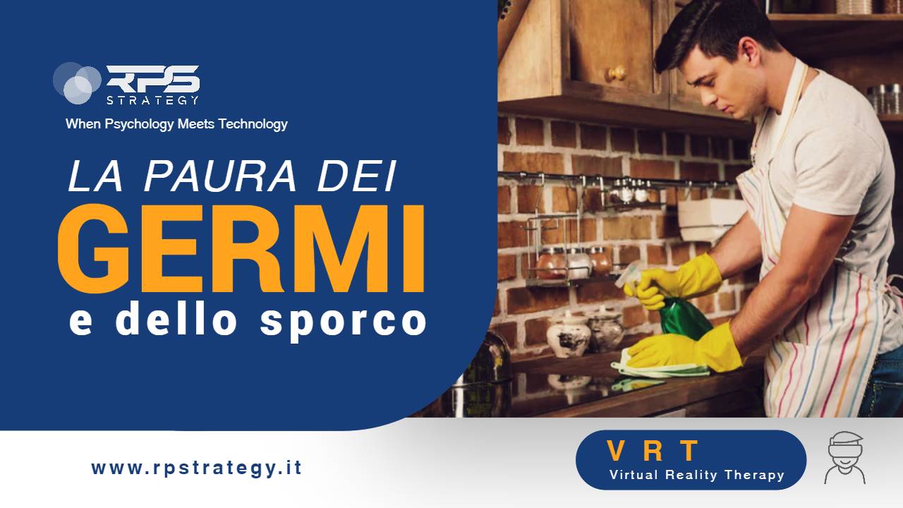 La paura dei germi dei batteri dei virus di contagiarsi misofobia rupofobia