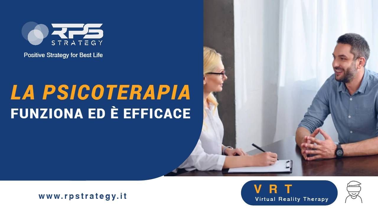 La psicoterapia funziona ed è efficace