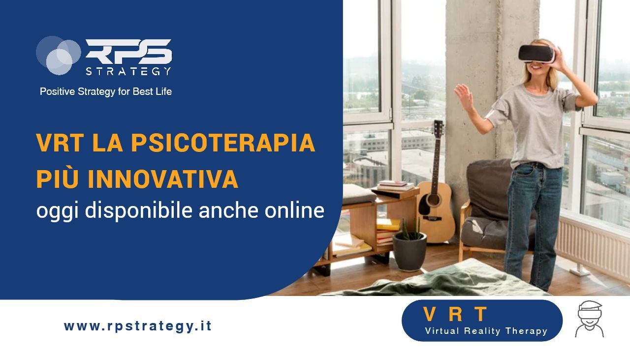 VRT la psicoterapia più innovativa oggi online VRT la psicoterapia più innovativa oggi online